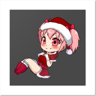 Santa Girl Posters and Art